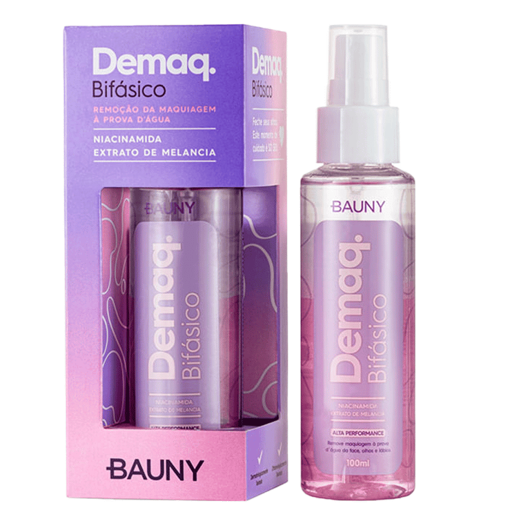 Demaquilante Bifásico Bauny 100ml