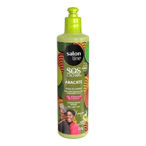 Gel Ativador de Cachos Salon Line SOS Cachos Abacate 300ml