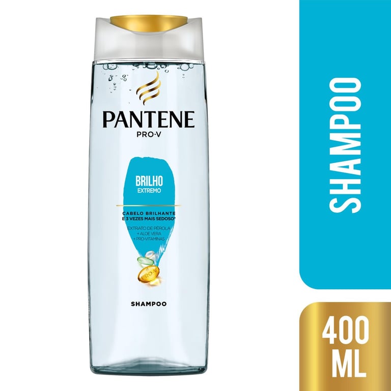 Shampoo Pantene Brilho Extremo 400ml