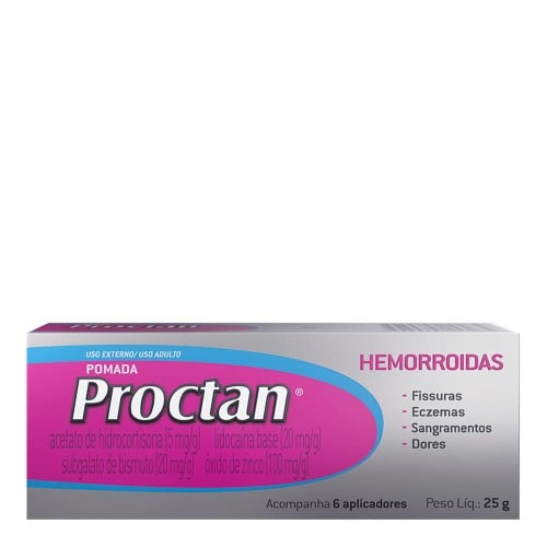 Creme para Tratamento de Hemorroidas Proctan 25g