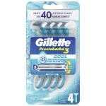 Aparelho De Barbear Gillette Prestobarba 3 Ice Com 4 Unidades