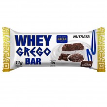 Barra Whey Grego Bar Brigadeiro 40G Nutrata