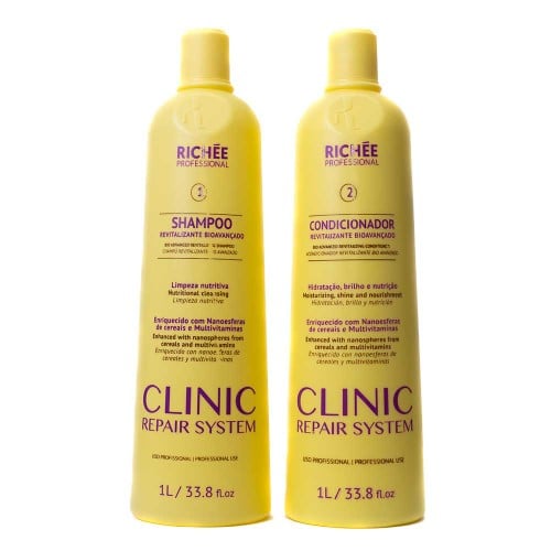 Richée Professional Clinic Repair System Kit Shampoo + Condicionador