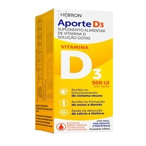 Aporte D3 500 Ui 10Ml