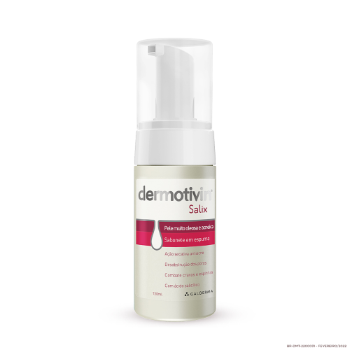 Sabonete Dermotivin Salix Acne Liquido 130ml