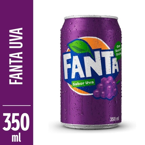 Fanta Uva Lata 350Ml