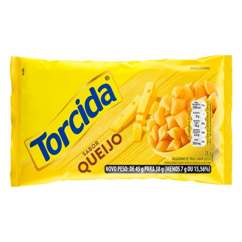 Salgadinho Torcida Sabor Queijo 38g