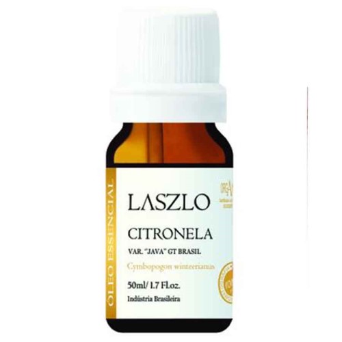 Óleo Essencial Laszlo Citronela GT Brasil com 50ml