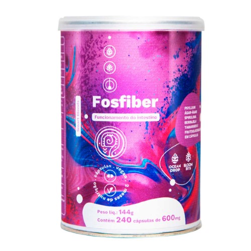 Fosfiber Funcionamento do Intestino 600mg 240 Cápsulas