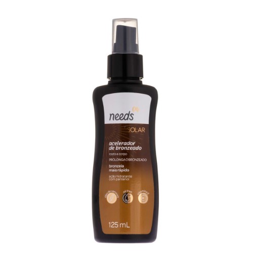 Acelerador de Bronzeado Needs Solar 125ml