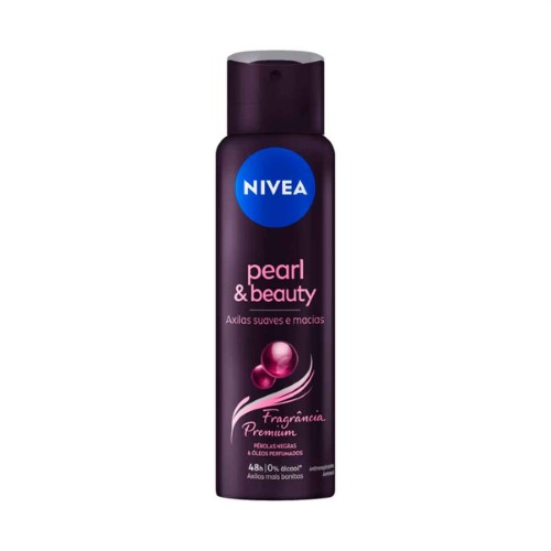 Desodorante Nivea Pearl&Beauty Fragância Premium Antitranspirante Feminino Aerossol 150ml