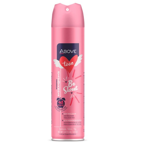 Desodorante Aerossol Above Teen Be Sweet 150ml