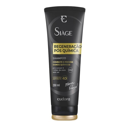 Shampoo Siage Regeneração Pós Química 250ml