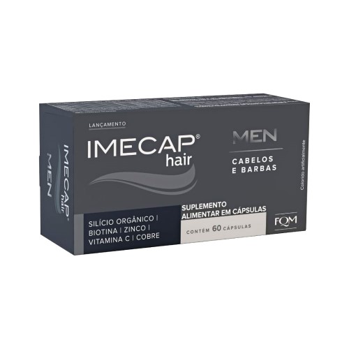 Suplemento Alimentar Imecap Hair Men 60 cápsulas