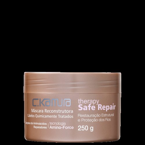 Máscara Capilar Reconstrutora C.Kamura Therapy Safe Repair com 250g