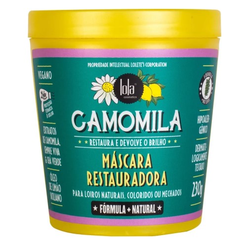 Máscara Restauradora Lola Camomila 230g