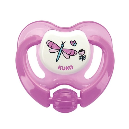 Chupeta Lovely Bico Ortodôntico Nº2 (maiores de 6 meses) rosa Kuka