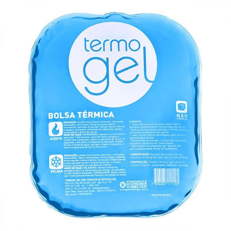 Bolsa Térmica Termogel Crystal com 1 unidade