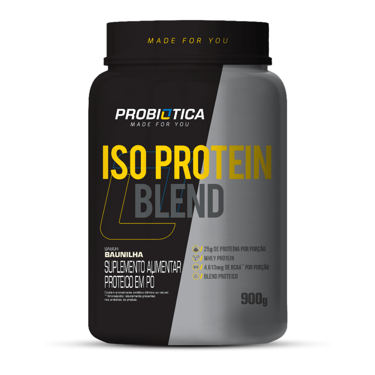 Probiotica Iso Protein Blend Baunilha 900G