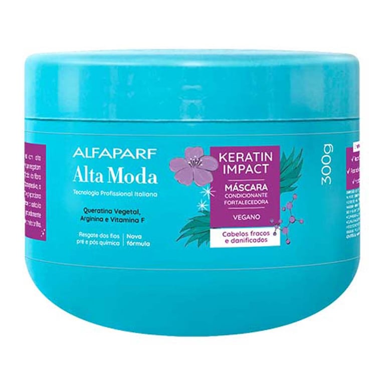 Máscara Capilar Alfaparf Alta Moda Keratin Impact 300g