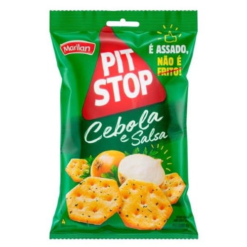 Biscoito Marilan Pit Stop Petisco Cebola e Salsa com 80g