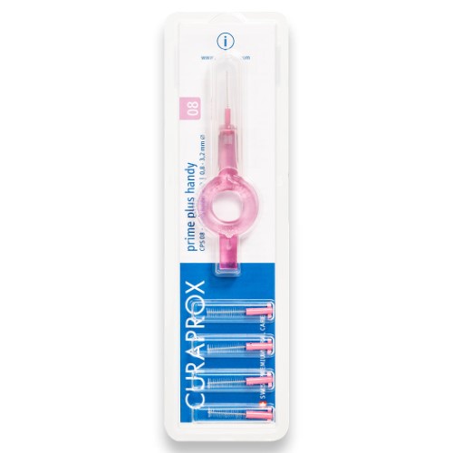 Refil Interdental CPS 0,8 MM Curaprox Cor Rosa com 1 unidade