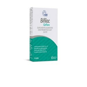 Suplemento Alimentar Bifilac Geflora com 6 Sticks