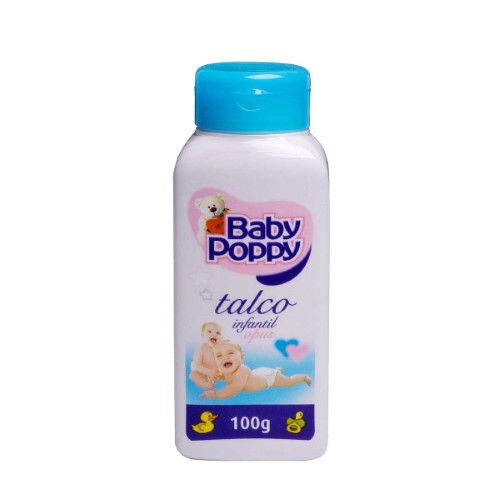 Talco Infantil Baby Poppy com 100g