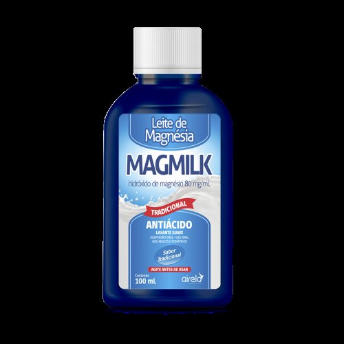 Leite de Magnésia Magmilk Tradicional 100ml