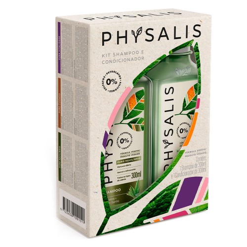 Physalis Puro Equilíbrio Kit - Shampoo + Condicionador