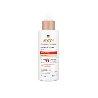 Protetor Solar Facial Adcos Fotoproteção Diária Máxima Proteção Fps99 50ml