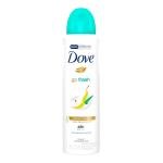 Desodorante Dove Go Fresh Pera e Aloe Vera Aerossol Antitranspirante com 150ml