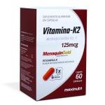 Suplemento Alimentar de Vitamina K2 125mcg Maxinutri - 60 Cápsulas