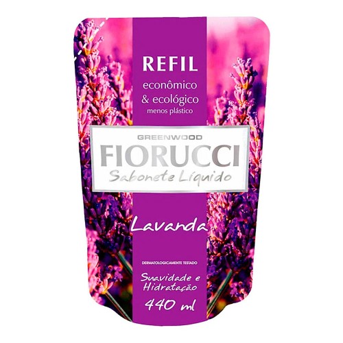 Refil Sabonete Líquido Fiorucci Lavanda com 440ml