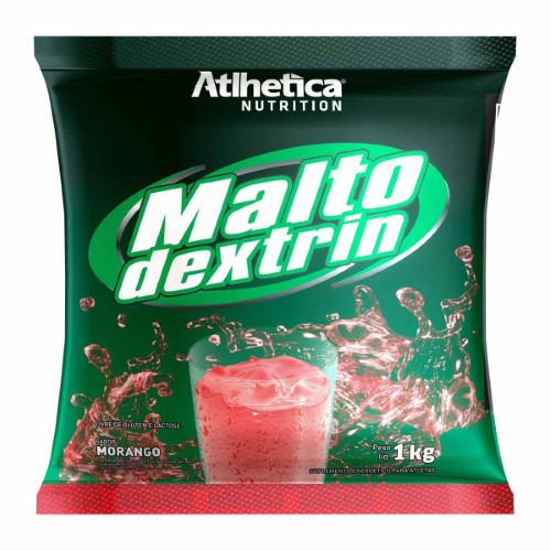 Maltodextrin Atlhetica Nutrition Morango 1kg