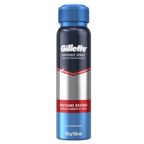 Desodorante Gillette Spray Pressure Defense Antitranspirante com 93g