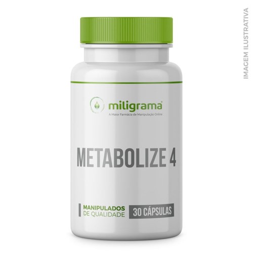 Metabolize 4 500mg 30 Cápsulas