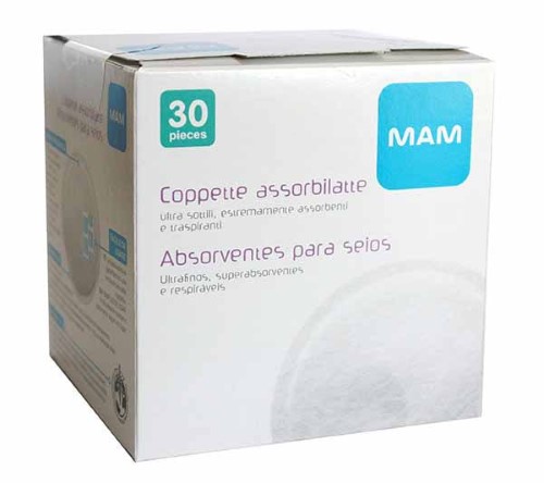 Absorventes para Seios Mam Breast Pads