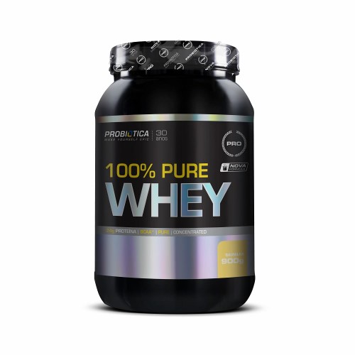 Probiotica 100% Whey Pure 900g Baunilha