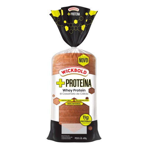 Pão de Forma Wickbold + Proteína Whey Protein 400g