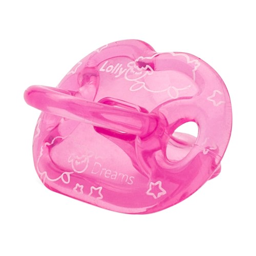 Chupeta Lolly Dreams Rosa Tamanho 2 para Bebês 6 meses+ com 1 unidade