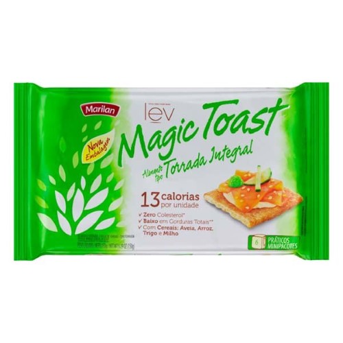 Torrada Marilan Lev Magic Toast Integral 150g