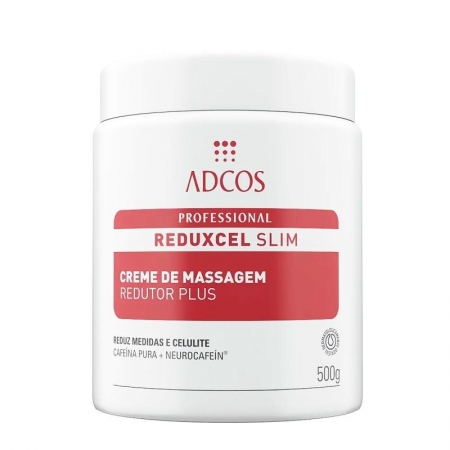 Adcos Profissional Reduxcel Slim Creme de Massagem Redutor Plus 500g