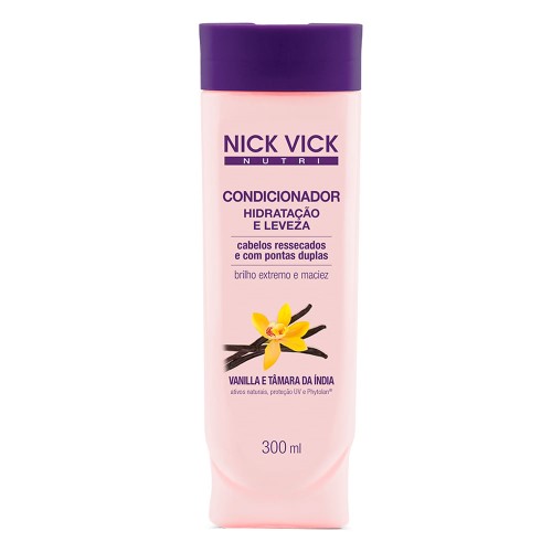 Nick & Vick Nutri-Hair Hidratação e Limpeza - Condicionador Hidratante