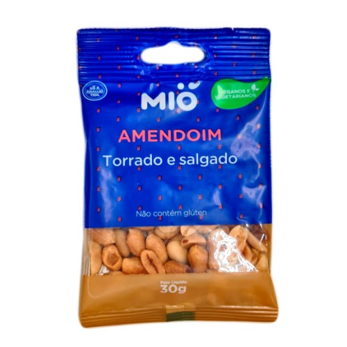 Amendoim Mió Torrado e Salgado 30g