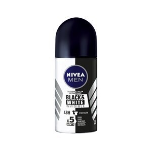 Desodorante Nivea Antitranspirante Roll On Invisible for Black & White 50ml