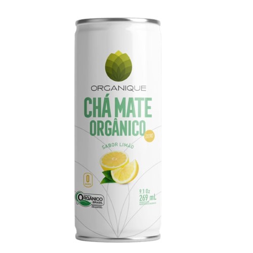 Chá Mate Organique Sabor Limão Zero 269Ml