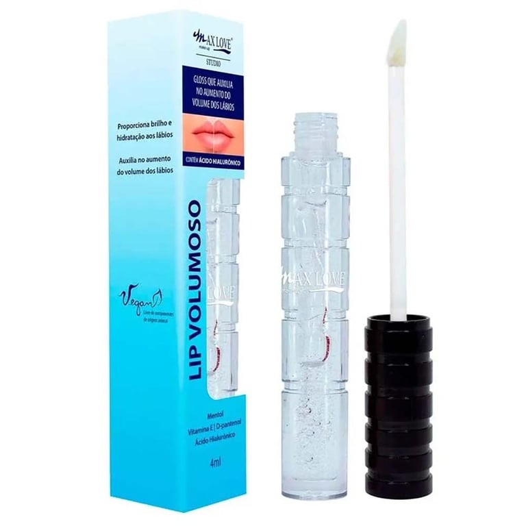 Lip Volumoso 01 Incolor - Gloss Labial 4ml