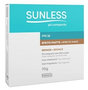 Pó Compacto Sunless Bronze Fps50 10g