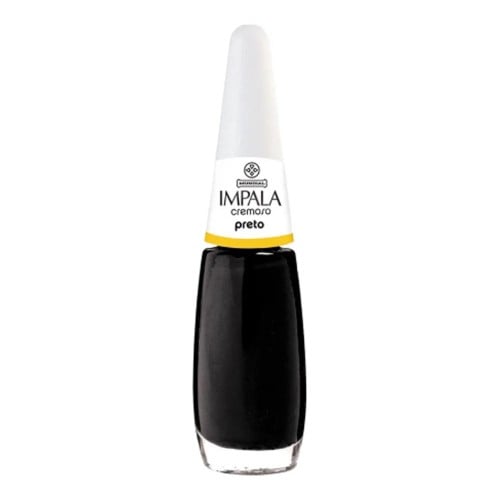 Esmalte Impala Preto Cremoso 7,5ml